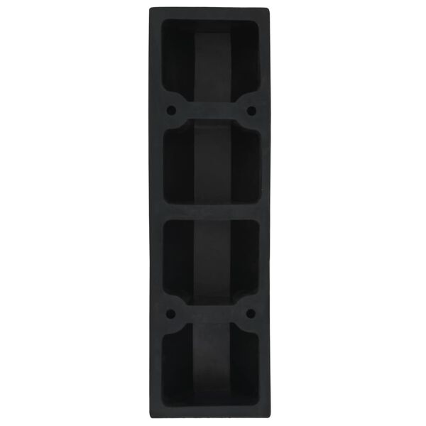 vidaXL Parkavimo borteliai, 2vnt., guma, 49x15x9cm