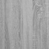vidaXL knygų spintelė Pilka Sonoma 40x35x76 cm Engineered Wood