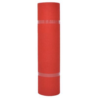 vidaXL Parodų kilimas, raudonos spalvos, 1,2x12m, vientisas