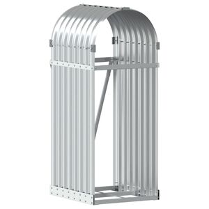 vidaXL Malkų stovas, sidabrinis, 40x45x100cm, galvanizuotas plienas