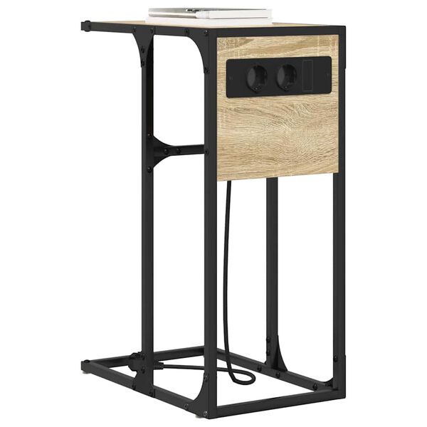 vidaXL &Scaron;alia lovos spintelė Sonoma ąžuolas 41,5 x 26 x 60,5 cm