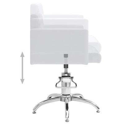 vidaXL Kirpyklos kėdė su plautuve/grožio salono kėdėmis, dirbtinė oda