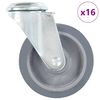 vidaXL Ratukai, 16vnt., 100mm, pasukami, varžtu tvirtinami