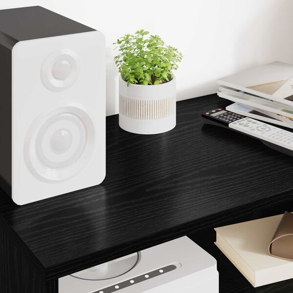 vidaXL Televizoriaus spintelė Juodas ąžuolas 60 x 35 x 40 cm