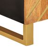 vidaXL TV spintelė, ruda ir juoda, 105x33,5x46cm, mango masyvas