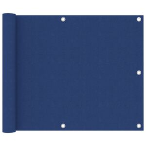 vidaXL Balkono pertvara, mėlynos spalvos, 75x300cm, oksfordo audinys