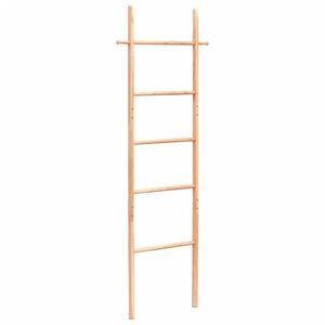 vidaXL Kopėčios rank&scaron;luosčiams, 170cm, rie&scaron;utmedžio medienos masyvas