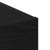 vidaXL Kabalas su stalčių Juodas ąžuolas 30 x 42,5 x 93 cm