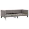 vidaXL Sofa, taupe spalvos, 80x200cm, audinys