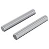 vidaXL Srieginis strypas 2 vnt. Sidabrinė 8 x 55 mm Plienas