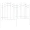 vidaXL Sodo tvora WOERDEN 240 x 165 cm Balta