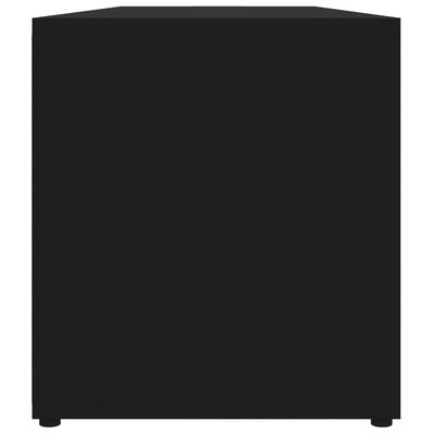 vidaXL Televizoriaus spintelė, juodos spalvos, 120x34x37cm, MDP