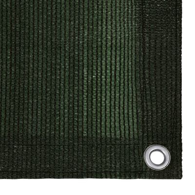 vidaXL Palapinės kilimas, tamsiai žalios spalvos, 250x250cm