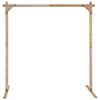 vidaXL Vestuvinis Arklys &Scaron;viesiai rudas 225 x 95 x 226 cm