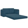 vidaXL Sofa lova 60cm Mėlyna Aksomas