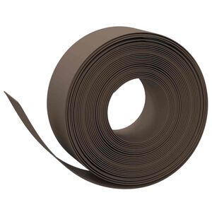 vidaXL Sodo apylinkės 25 m 20 cm PE Ruda