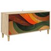 vidaXL Televizoriaus spintelė BONN 102 x 33 x 50 cm Sonoma ąžuolo