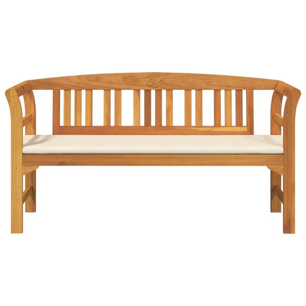 vidaXL Rožių suolas Natūralus 157 x 46 x 82,5 cm