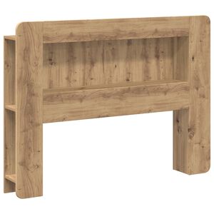 vidaXL Galvūgalio spintelė su saugykla Artisano ąžuolo