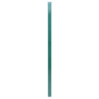vidaXL Tvoros stulpai, 10vnt., žali, 170cm, galvanizuotas plienas