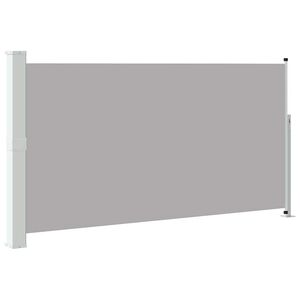 vidaXL Terasos pertvara, pilka, 160 x 300 cm