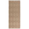 vidaXL Zoninės kiliminės dangos AGIRA Natūrali 200 x 80 cm Poliesteris
