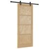 vidaXL Slankios durys ORKDAL Natūrali 83 x 202 cm