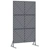 vidaXL Privatumo žaliuzės 100 x 50 x 180 cm Plienas Antracito