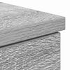 vidaXL Stalas Pilka sonoma ąžuolo 140 x 49 x 76 cm Apdirbta mediena