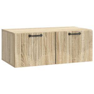 vidaXL Sieninė TV spintelė Sonoma ąžuolas 78,5 x 41 x 30 cm