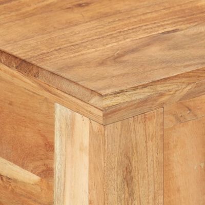 vidaXL Rašomasis stalas, 110x50x75cm, perdirbtos medienos masyvas