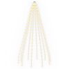 vidaXL Kalėdų eglutės lemputės 210 LED &Scaron;ilta balta 210 cm