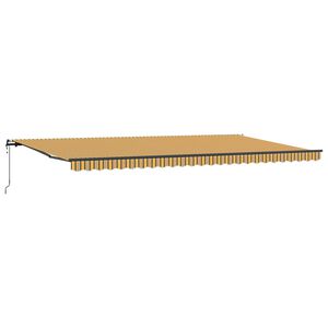 vidaXL I&scaron;traukiama markizė Įvairiaspalvis 600 &times; 300 cm