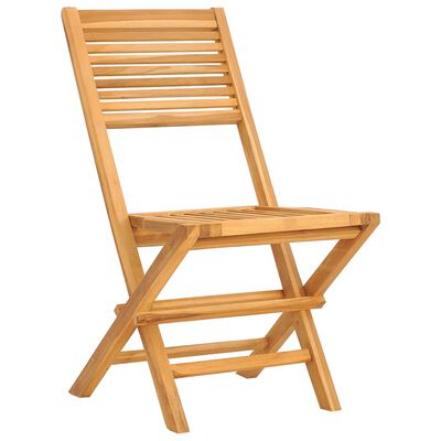 vidaXL Sulankstomos sodo kėdės, 4vnt., 47x62x90cm, tikmedžio masyvas