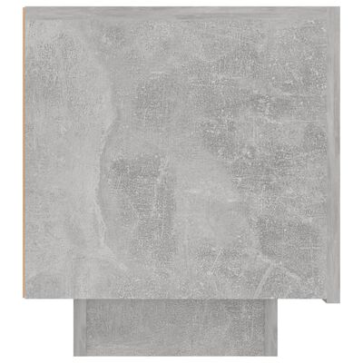 vidaXL Naktinė spintelė, betono pilkos spalvos, 100x35x40cm, MDP