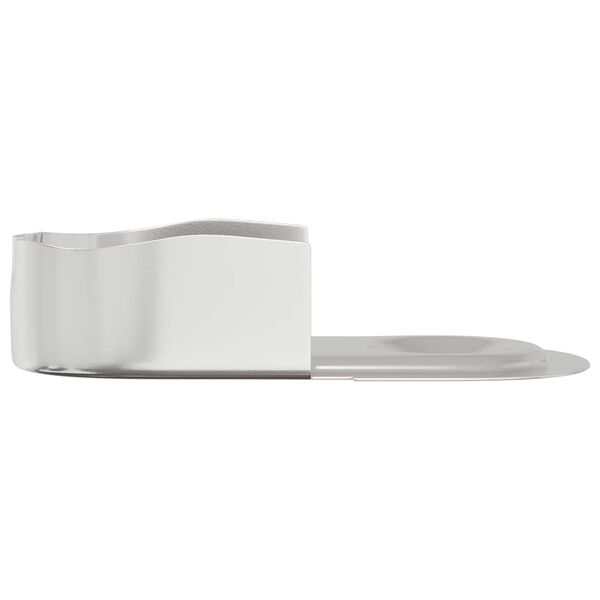 vidaXL Spinta strypo laikiklis 12 pcs Baltojo cinko 40 x 18 x 10 mm