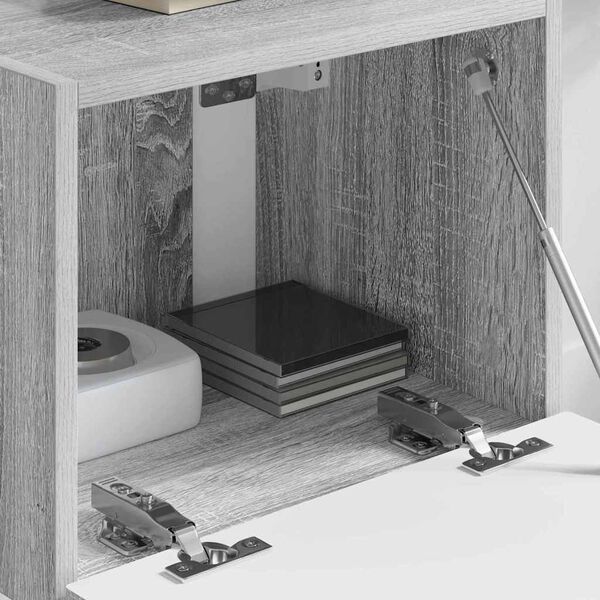 vidaXL TV sieninė spintelė Pilkas Sonoma 60 x 31 x 29.5 cm