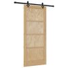 vidaXL Slankios durys ORKDAL Natūrali 86 x 198,5 cm