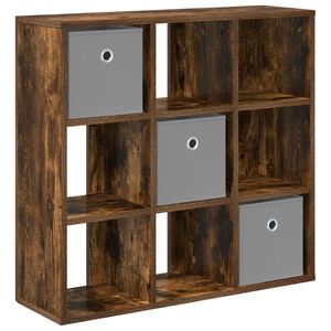 vidaXL Kabalas su stalčių Rūkyta ąžuolas 73,5 x 24 x 69,5 cm