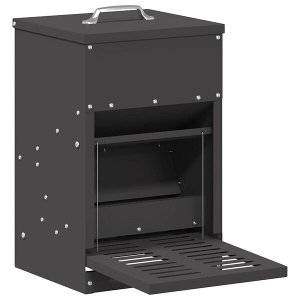 vidaXL Vi&scaron;tų treadle &scaron;ėrykla Juoda 25 x 42 x 40 cm