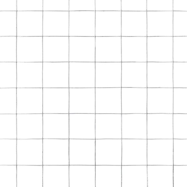 vidaXL Vielinis tinklas viščiukams, sidabrinis, 25x1,5m, plienas