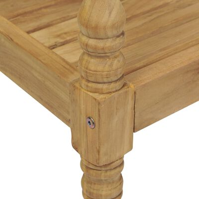 vidaXL Batavia kėdės, 4vnt., tikmedžio medienos masyvas (2x43051)