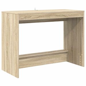 vidaXL Lovos stalas Sonoma ąžuolas Apdirbta mediena 100 x 45 x 75 cm