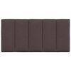 vidaXL Galvūgalio pagalvėlė, Hanko, tamsiai rudos spalvos, 100 cm, audinys