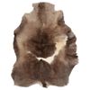335859 vidaXL Reindeer Skin Mixed Grey 80x130 cm