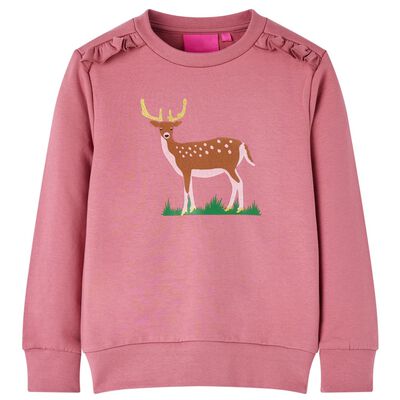 Vaikiškas sportinis megztinis, aviečių spalvos, 92 dydžio