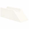 vidaXL Koja pagalvė 68 x 25 x 21,5 cm Tvirtas PU putos Balta