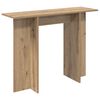 vidaXL Konsolinis stalas Artisano ąžuolo 100 x 30 x 75 cm
