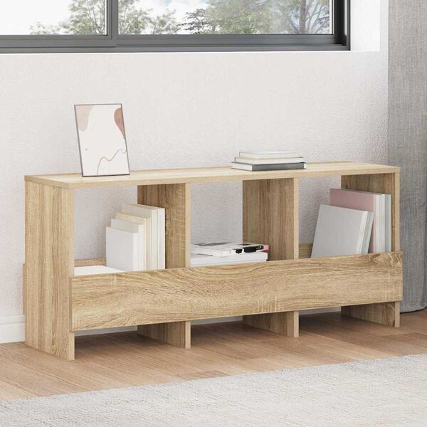 vidaXL Žurnalų stovas Sonoma ąžuolas 102 x 30 x 45 cm