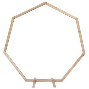 vidaXL Vestuvinis Arklys &Scaron;viesiai rudas 221 x 92 x 216 cm